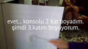 Vernikli Mobilya Boyama Yenileme Rengini Degistirme Youtube