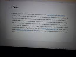 The ea prescribes minimum paid annual leave and public holiday entitlements. Based On Chapter 6 Imagine You Are Opening A Chegg Com