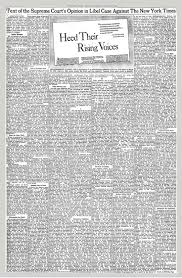 Cuomo's actions had not infringed on religious freedom and that the supreme court's she said that officials would be looking around the state at the other zones while also suggesting the state would continue to argue its case in the lower courts. Text Of The Supreme Court S Opinion In Libel Case Against The New York Times The New York Times