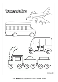 Make a fun coloring book out of family photos wi. Transportation Coloring Pages Free Vehicles Coloring Pages Kidadl