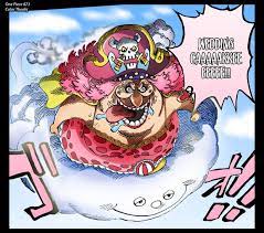 One Piece 873 Big Mom And Flying Zeus Color By Theahj90 One Piece Piecings Anime