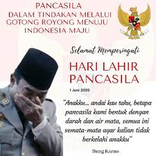 Jawa barat menjadi provinsi pertama yang menerapkan new normal atau istilah yang dipakai ridwan kamil: 1 Juni Hari Lahir Pancasila Usulan Megawati Disahkan Jokowi