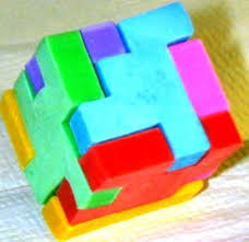 The basic design involves squared pieces featuring cubic notches in the middle that allow them to interlock with their neighbours. Download 33 Puzzle Cube Eraser Solution