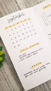 Mini Bullet Journal Planner Setup September Paper And Landscapes Bullet Journal Ideas Pages Bullet Journal Aesthetic Bullet Journal Notebook