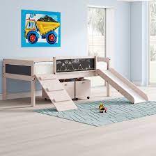 Kids bedroom design ideas for girls. Zoomie Kids Schlemmer Twin Solid Wood Platform Loft Bed By Zoomie Kids Reviews Wayfair