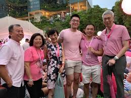 Singaporean prime minister lee hsien loong again became embroiled in a public family feud after his siblings released a condemning statement on wednesday. Lee Hsien Yang And Wife Attend Pink Dot With Their Son Huanwu And His Husband