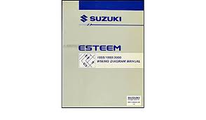 This manual is specific to a 2000 suzuki esteem. 1998 2000 Suzuki Esteem Wiring Diagram Manual Original Suzuki Amazon Com Books