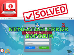 Check spelling or type a new query. Solusi Dapodik 2020 Error Tasadmin