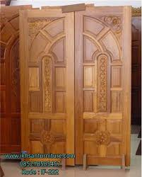 Hindari menggunakan daun pintu dengan banyak ornamen, lebih sedikit ornamen akan jauh lebih baik. Jual Daun Pintu Terbaru Kayu Jati Murah Model Daun Pintu Terbaru Kayu Jati Murah By Furniture Kuse Door Design Wooden Main Door Design Wooden Front Door Design