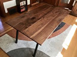 Seno walnut dining table for 8. Mid Century Modern Black Walnut Dining Table Ambrose Woodworks