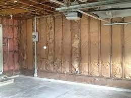 The vapour barrier always goes on the warm side of the wall between the framing and the drywall. Garage Vapor Barrier Doityourself Com Community Forums