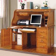 Staples Computer Table Roll Top Desk Modern Home Office Furniture Computer Desks For Home