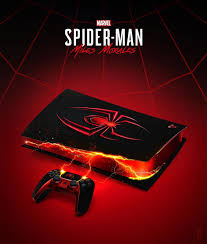 Prowler's glowing claws are poised to strike, setting off miles'. Playstation 5 Spider Man Miles Morales Edition Ps5