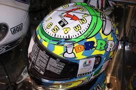 Rossi Helmets At Custom Lids Helmet Helmet Design Motorcycle Artwork