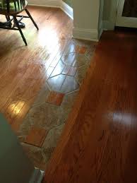 A Really Cool Way To Tie Two Different Hardwood Lots Together Real Hardwood Floors Flooring Transition Flooring