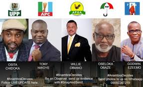 E mean say na andy uba go fly nigeria ruling all progressive congress flag during di november 2021 governorship election. Hot Contest In Nigeria S Anambra State Governor Race Allafrica Com
