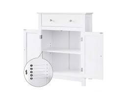 Commode Salle De Bains Wlens 60 Cm Blanc Style Rustique Vente De Meuble Et Rangement Conforama