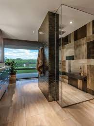 Five Areas Of Your Home That Look Great Dressed In Tile Contemporary Bathroom Designs House Design Modern Bathroom Design