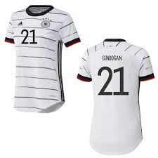 Das adidas deutschland dfb auswärts babykit für die em 2021 besteht aus trikot und hose. Adidas Dfb Deutschland Trikot Home Frauen Euro 2020 Gundogan 21 Sportiger De