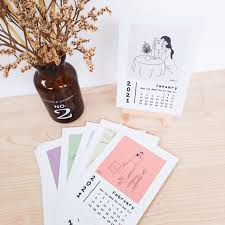 Very important is you wouldn't miss all the holidays and mining day. Desk Calendar 2021 2021 Mini Calendar Studio By Ji Shopee Malaysia