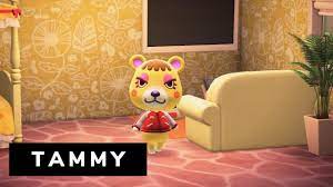 Tammy takes on an uchi personality, making her a very caring neighbor. Tammy House Tour Animal Crossing New Horizons Youtube