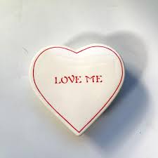 Tiffany and Co Heart Ceramic Box Vintage Perfect for Valentine's Day  Galentine's Day