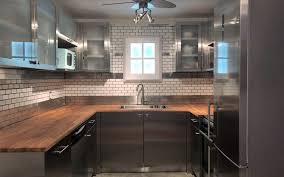 stainless steel kitchen residential