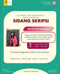 Selama pelaksanaan sidang baik itu sidang presentasi maupun sidang revisi. Hmd Fisika Ui Sidang Skripsi Halo Fisika Facebook