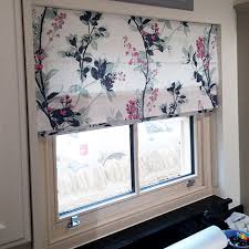 Contemporary Floral Roman Blinds Gallery Just Fabrics