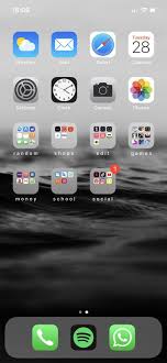 Home Screen Layout Iphone Homescreen Iphone Whats On My Iphone Iphone Organization