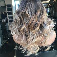 Balayage creates soft and natural gradation of lightness along the hair strand—usually slightly deeper closer to the scalp and lighter towards the ends. Farbtrends Die Unterschiedlichsten Farbtechniken Illuminage Balayage Haarstudio Wildangel