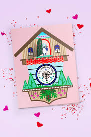 The world's biggest cuckoo clock (p1080549). Freebie Diy Pop Up Cuckoo Clock Cards For Valentine S Day Barley Birch