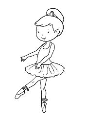 Disegni Di Ballerine Da Stampare E Colorare Gratis Portale Bambini Disegno Di Ballerina Disegni Disegni Da Colorare