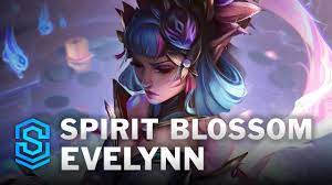 Spirit Blossom Evelynn Skin Spotlight - League of Legends - YouTube