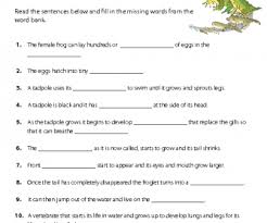 Practice your reading skills and improve your english while learning new facts from interesting reading passages. Cloze Activity Life Cycle Of A Frog