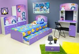 ( 4.5 ) out of 5 stars 2 ratings , based on 2 reviews current price $66.99 $ 66. Lilac Penguin Bed With Trundle And Kids Bedroom Furniture Set