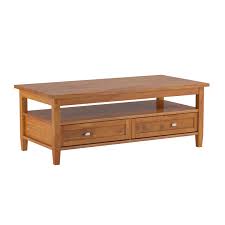Simpli Home Warm Shaker Solid Wood Coffee Table Honey Brown Have A Look At The Picture By Visitin Coffee Table Solid Wood Coffee Table Rustic Coffee Tables