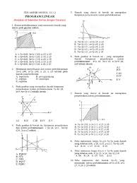 Check spelling or type a new query. Tes Akhir Modul Program Linear