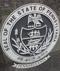Pennsylvania's state motto is virtue, liberty, and independence. Pennsylvania State Seal