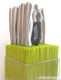 Diy Knife Garden A Universal Knife Holder Kitchen Knife Storage Knife Block Diy Diy Knife Storage