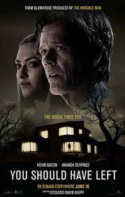 Psychological thrillers in the very best vein, looking to twist and turn and invert your brain matter until it. You Should Have Left Wikipedia