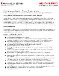 Any aspect of a job description can change without notice. Executive Assistant Job Description By Wilson Leung Issuu