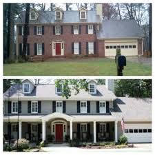 Many time we need to make a collection about some images to find brilliant ideas, we can say these are awesome photos. Pin By Mikala Wilmot On Redo Colonial House Exteriors Colonial Exterior House Front Porch