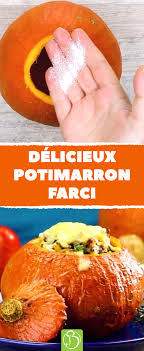 Delicieux Potimarron Farci Bonap Recette Potiron Potimarron Citrouille Farci Recette Potimarron Recette Potiron Potimarron