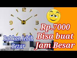 Maybe you would like to learn more about one of these? How To Make Big Clock Very Cheap Cara Membuat Jam Dinding Murah Diy Youtube
