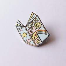 Comic Book Enamel Pin Lapel Pin Hat Pin Pin Badge Custom Lapel Pins Lapel Pins Hat Pins