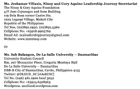 Calabarzon march by agapito m. Calabarzon Youth Leaders Invited Once Again To Take On The Journey Of Ninoy And Cory Aquino This Summer 2014 The Ninoy Cory Aquino Leadership Journey