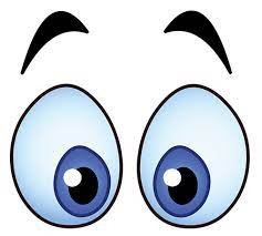 Surprised Eyes Cartoon Eyes Emoticon Eye Stickers