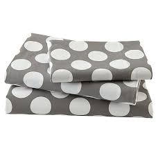 Black And White Polka Dot Sheets Full Organic New School Grey W White Dot Twin Sheet Set Kids Sheet Sets Kids Sheets Sheet Sets Queen