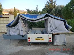 This is the perfect solution for those seekinga trailer tent suitable for touring. Repliage De La Partie Couchage Cela Prend 10 Caravane Pliante Raclet